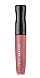 Rimmel London Matte Lipstick Stay Matte, fórmula líquida a prueba de agua, larga duración sin transferencia,...