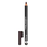 Rimmel London Eyebrow Pencil Lápiz de cejas profesional, fórmula de larga duración, peine...