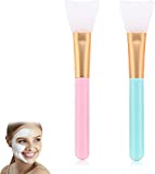 2 uds cepillo de máscara de barro cepillo de silicona profesional DIY cepillo de máscara Facial...