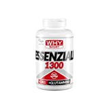 WHY SPORT ESSENTIALI 1300 - Aminoácidos Esenciales con Vitamina B6 y Glutamina - 200 Comprimidos