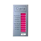 Clara Cosmetics nail foil 'Melon' - esmalte de uñas adhesivo, 25 tiras de uñas...