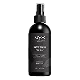 NYX Professional Makeup Spray fijador, Spray fijador de larga duración, Fórmula vegana, Acabado mate,...