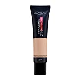 L'Oréal Paris MakeUp Infaillible 24H Mat Cover, Covering Foundation, Matte Finish, Fórmula de larga duración...