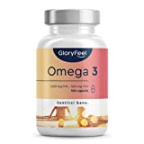 Omega 3 2000mg, Omega 3 rTG en Forma de Triglicéridos Reesterificados, 1.000mg EPA + 500mg DHA, Aceite de...