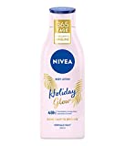 NIVEA Holiday Glow Body Lotion (200 ml), Loción Corporal para 48 Horas Hidratación y Radiación Natural...