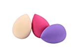 Bellixe Beauty Makeup Sponge Blender 3pcs, sin látex, esponja cosmética suave