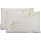 Baldiflex Emporio, Par de Almohadillas de Jabón Viscoelástico, Aloe Vera, Altura 11 cm