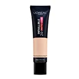 L'Oréal Paris MakeUp Infaillible 24h Mat Cover, Covering Foundation, Matte Finish, Fórmula de larga duración...