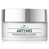 VOVEES Artemis Crema facial hidratante antiarrugas orgánica con ácido hialurónico puro para el día y la noche, 50 ml