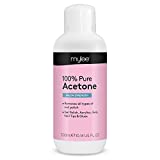 Removedor de esmalte de uñas de calidad premium Mylee 100% acetona pura Apto para esmalte de gel UV/LED...