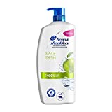 Champú anticaspa Apple Fresh de Head & Shoulders, paquete a granel de 1000 ml, para cabello graso,...