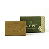 Jabón de Alepo Original con 70% Aceite de Laurel - Receta Tradicional - Jabón de Alepo Puro y...