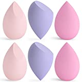 Beauty Blender, esponjas de maquillaje 6 piezas, esponja cosmética lavable sin látex para base...