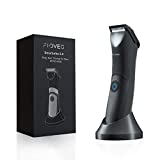 FLOVES Men's Body Trimmer - Afeitadora eléctrica recargable para ingle y pubis...