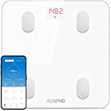 RENPHO Báscula de Baño Digital, Báscula de Peso Corporal Bluetooth Inteligente, 13...