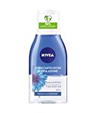 Nivea Desmaquillante de Ojos Doble Acción en Pack de 6 x 125 ml, Desmaquillante Bifásico con...