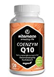 Vitamaze® Coenzima Q10 200 mg por Cápsula Vegano, 120 Cápsulas para 4 Meses, Ubiquinona con...