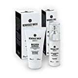 Tratamiento Facial Exfoliante & Sérum Facial Anti-Imperfecciones, Crema Aclaradora de Manchas, Mascarilla Facial...