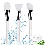 3 Piezas Brocha Mascarilla de Silicona Accesorios de Maquillaje Facial Aplicador de Barro Facial...