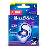 Alpine SleepDeep Soft Gel Sleep Plugs - Gel y forma ovalada 3D revolucionaria para...