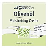 Medipharma Cosmetics Olivenol Crema Hidratante - Crema Facial Antiarrugas Ácido Hialurónico 50 ml -...