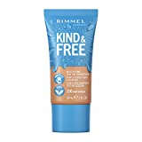 Rimmel London, Base de Maquillaje Líquida Hidratante KIND & FREE, con Vitaminas E, B5 y Aloe Vera,...