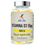 Rite-Flex, Suplemento de vitamina D3 2000 UI (365 cápsulas blandas)