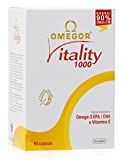 Omega 3 1000mg - Aceite de pescado con 800mg EPA y DHA por cápsula |  El único Omega 3 certificado por IFOS...