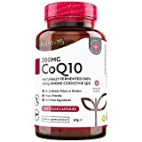 Coenzima Q10 200mg - Ubiquinona 100% Pura - 120 Cápsulas Veganas CoQ10 de Alta Dosis -...