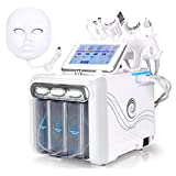 XLH 7 en 1 HydraFacial Oxygen Water Machine con máscara LED Cuidado de la piel facial...