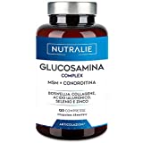 Glucosamina con Condroitina, MSM y Colágeno |  Mantener huesos normales con glucosamina,...