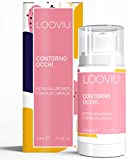 LOOVIU Crema Antiarrugas Contorno de Ojos con Ácido Hialurónico Facial y Baba de Caracol, Crema Facial...