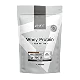 Marca Amazon - Amfit Nutrition Proteína de Suero en Polvo 2.27kg - Crema y Galletas...