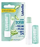 Labello - Aloe Vera Lip Scrub (5,5 ml), cuidado innovador para los labios con partículas exfoliantes...