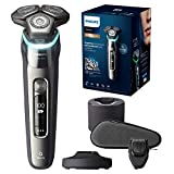 Philips Shaver Series 9000, afeitadora eléctrica Wet & Dry con tecnología SkinIQ y accesorio...