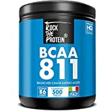 BCAA 811 AMINOÁCIDOS RAMIFICADOS con Vitamina B6 • 500 Comprimidos de 1000mg para Recuperación Muscular...