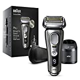 Braun Series 9 Pro, afeitadora eléctrica para barba, recortadora de precisión, estuche de viaje en...