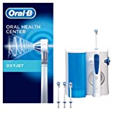 Irrigador Dental Oral-B Oxyjet, 4 Cabezales, con Tecnología Microburbujas, Limpieza Profunda, Idea...