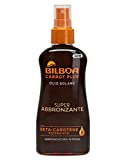 Bilboa Carrot Plus, Super Bronceador Spray Aceite Solar con Betacaroteno y Aceite de Aguacate para...