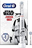 Oral-B Junior Star Wars Cepillo de Dientes Eléctrico Recargable +6 Años, 2 Cabezales, 1 Cepillo de Dientes