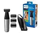 Philips Bodygroom Series 5000 con inserto para depilación de espalda, negro plateado