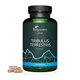 TRIBULUS TERRESTRIS Vegavero® |  1800mg |  90% SAPONINAS |  120 cápsulas |  Testosterona y Masa...