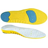 Soumit Plantillas Ultra Suaves a Prueba de Golpes para Sport L (EU 42-45), Plantilla Confort Transpirable con...