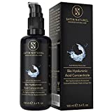 Pure BIO Hyaluronic Acid Face Serum - 100ml - Tónico facial vegano concentrado - Crema facial hidratante...