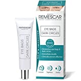 Remescar Crema Ojeras y Bolsas 8ml - Crema Contorno de Ojos para Eliminar Bolsas y Ojeras -...