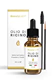 Aceite de Ricino Puro y 100% Natural |  50 ml Serum Pestañas, Cejas, Cabello, Barba, Uñas,...