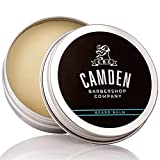 Bálsamo para barba Camden ● 100 % natural ● fabricado en el Reino Unido ● Suavizante de cera para barba ●...