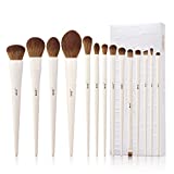 Jessup Make Up Brushes 14 piezas Vegan Professional Make Up Brush Set Powder Foundation...