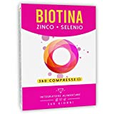 BIOTINA PARA EL CABELLO - 360 TABS (suministro para 1 año) |  Suplemento Capilar |  Crecimiento del Cabello, con...