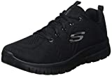 Skechers Graceful Get Connected, Zapatillas Mujer, Negro Ribete de malla negra, 40 EU